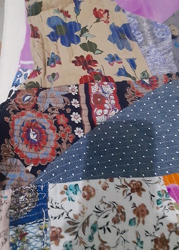  Beden Bohem Patchwork El İşçiliği Yelek