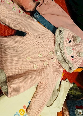 Kız Çocuk  Kaban 12-18 ay - Görsel 5