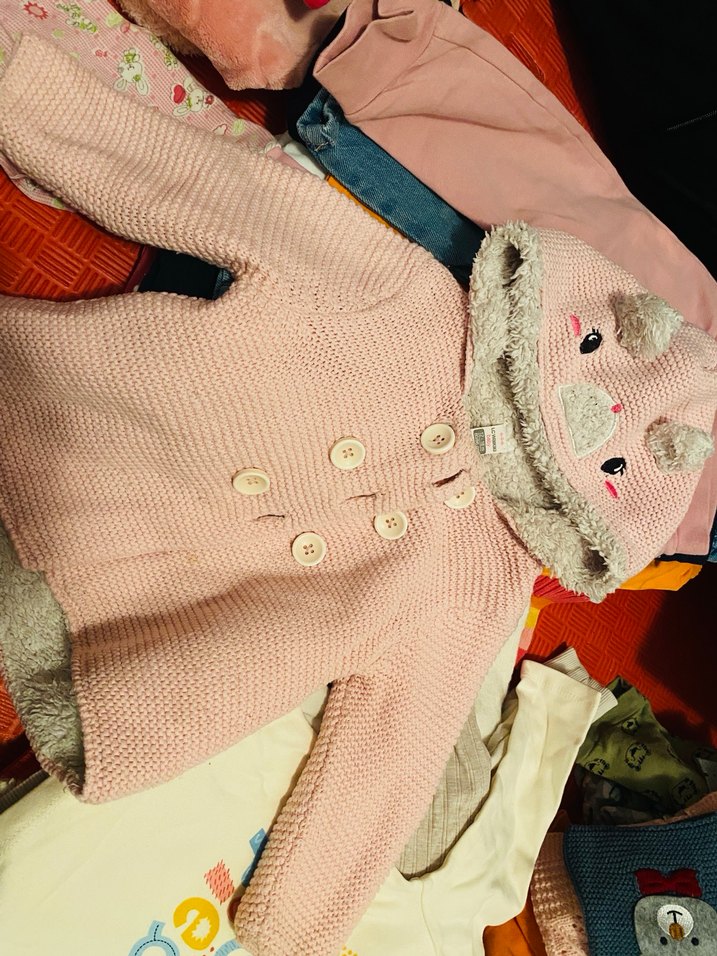 Kız Çocuk  Kaban 12-18 ay - Görsel 5