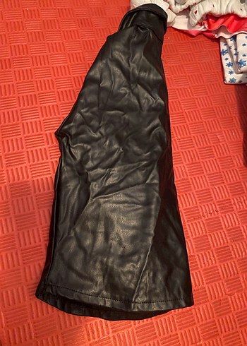 Düğmeli Beyaz Midi Hamile Ceketi - Görsel 3