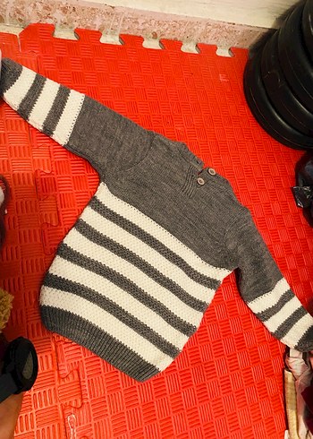 Örgü Kız cocuk Kazak - Görsel 2