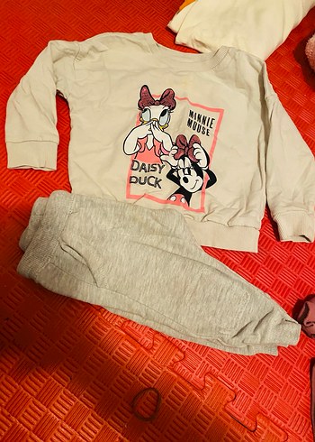 12-18 ay kız çocuk alt üst takım - Görsel 5
