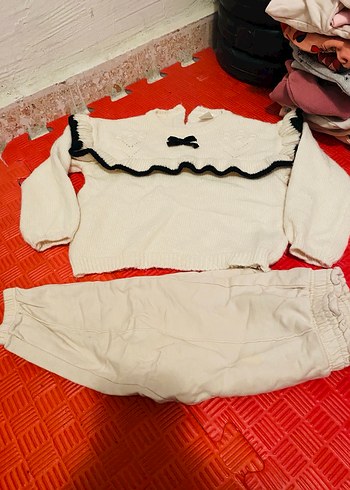 12-18 ay kız çocuk alt üst takım - Görsel 12