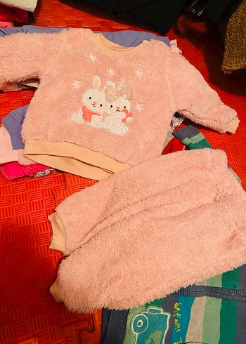 12-18 ay kız çocuk alt üst takım - Görsel 3