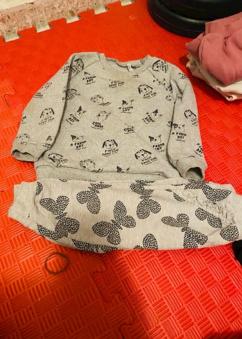 12-18 ay kız çocuk alt üst takım - Görsel 7