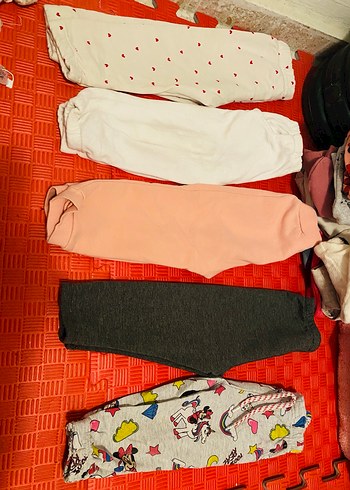 12-18 ay kız çocuk alt üst takım - Görsel 14