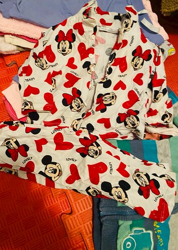 12-18 ay kız çocuk alt üst takım - Görsel 2