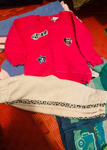 12-18 ay kız çocuk alt üst takım - Görsel 4