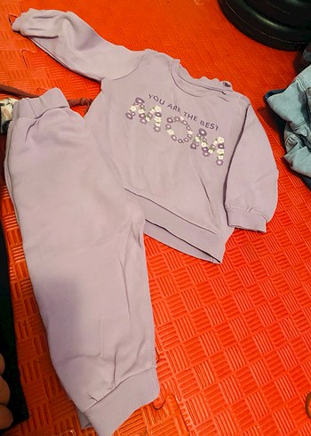 Uzun Kollu alt üst Kız Bebek Takımı - Görsel 5