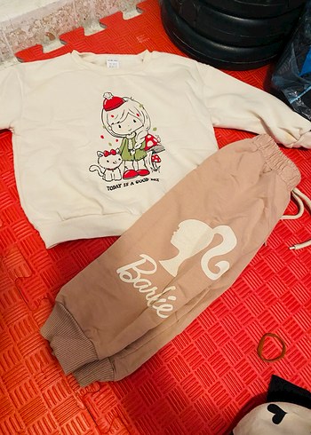 Uzun Kollu alt üst Kız Bebek Takımı - Görsel 10