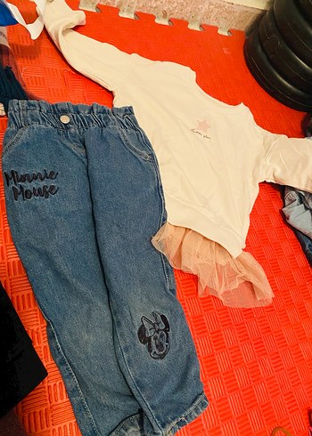 Uzun Kollu alt üst Kız Bebek Takımı - Görsel 3