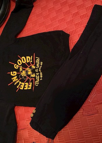 Uzun Kollu alt üst Kız Bebek Takımı - Görsel 8