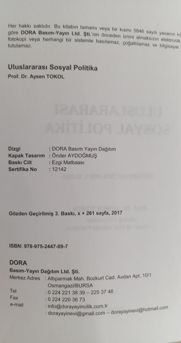 Uluslararası Sosyal Politika Kitabı - Görsel 5