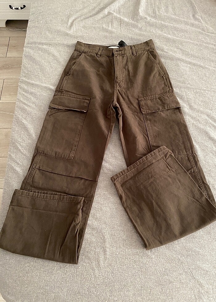 Zara kargo pantolon - Görsel 2