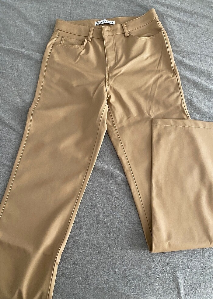 Zara deri pantolon - Görsel 2