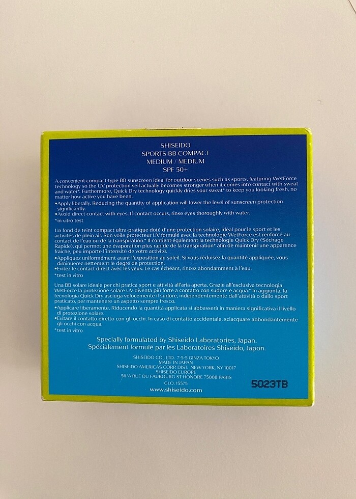 Shiseido bb Compact - Görsel 2