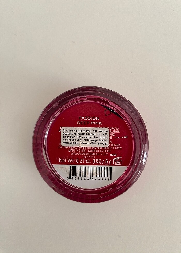 Revolution krem allık - Görsel 2