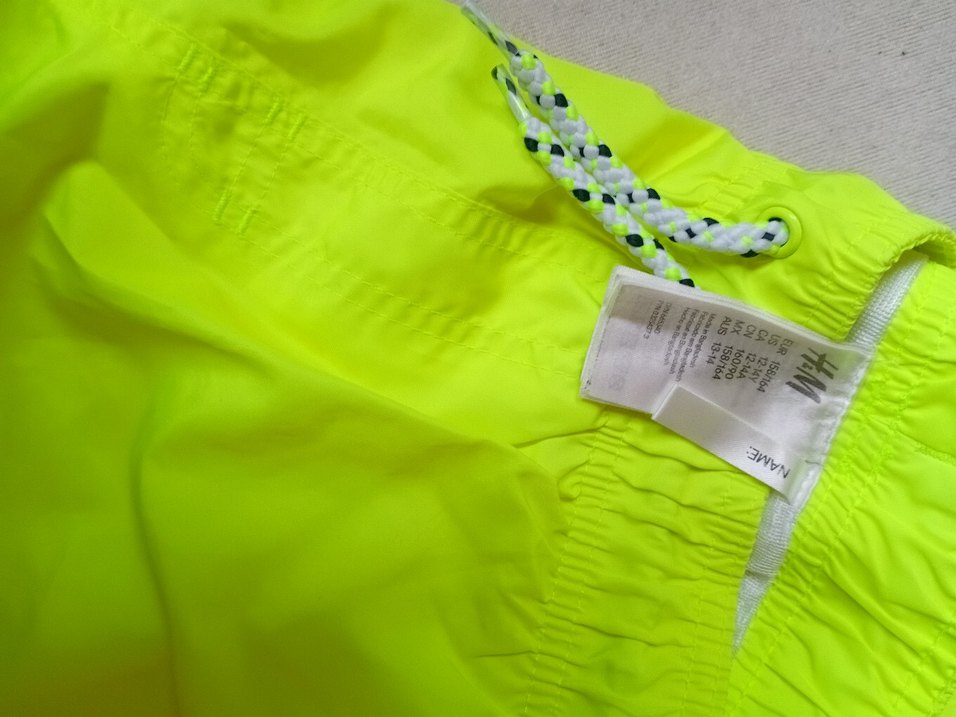 neon Erkek deniz şortu   13 14 yaş h&m orijinal şort - Görsel 4