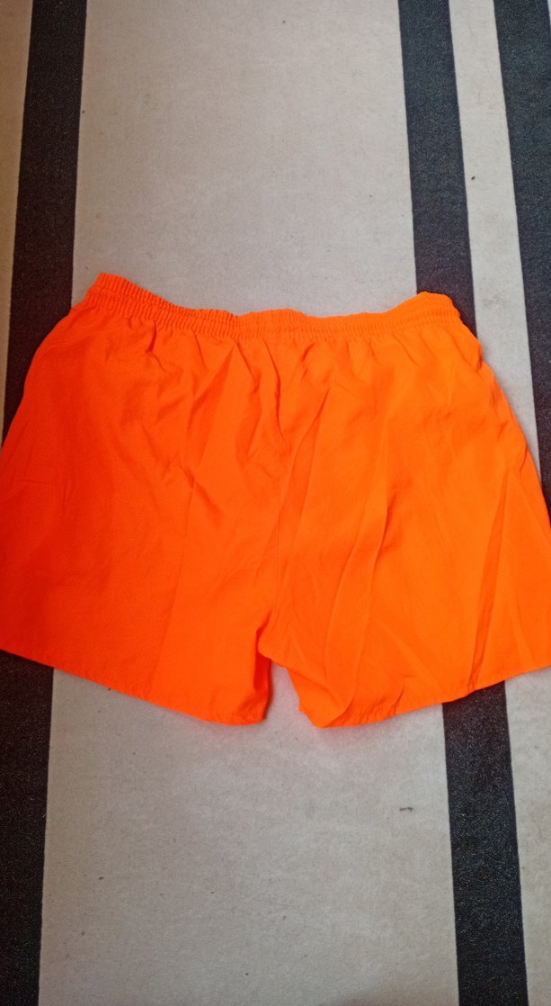 Turuncu Baskılı Mini Erkek Deniz Şortu - Görsel 3