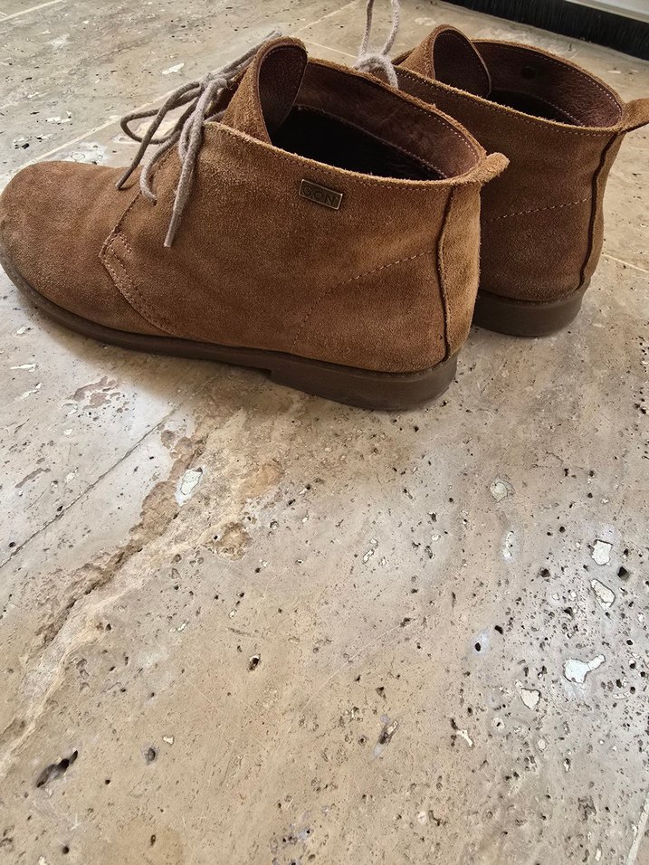 kadın Kahverengi Bohem Süet Botlar - Görsel 2