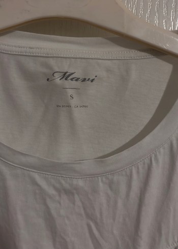 Pamuklu, püsküllü, kısa kollu bohem tişört - Görsel 4