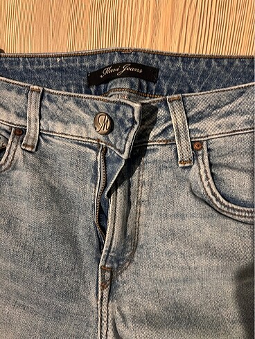 26 Beden Mavi kot pantolon (açık mavi)