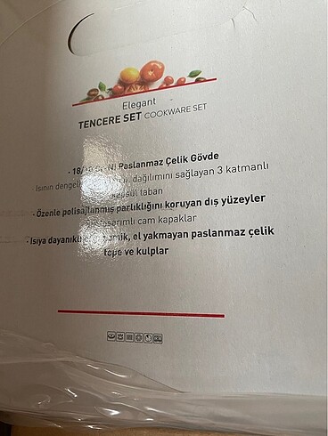 Aryıldız Tencere seti