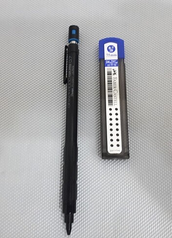 Pentel graph 1000 for pro 0.7 kalem + Faber castell 0.7 uç