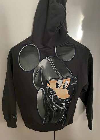 10 Yaş Beden siyah Renk Zara Sweatshirt 9-10 Yaş