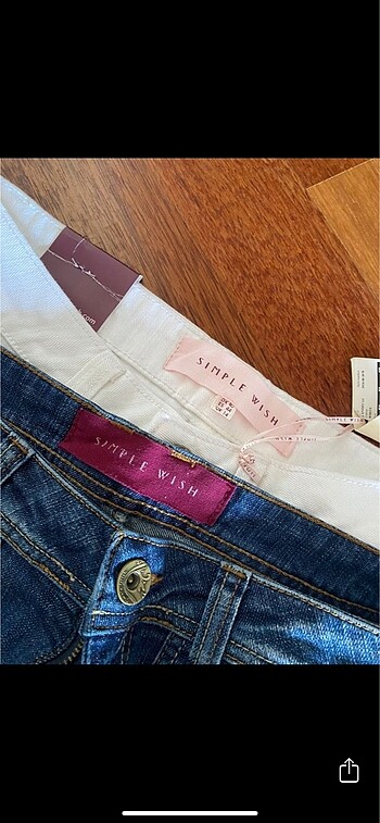 38 Beden çeşitli Renk Simple Wish Jean Fiyat Değişmekte