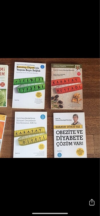 Beden Sağlık ve diyabetle ilgili kitaplar