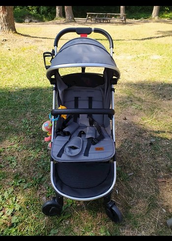 Kraft Gri Bebek Arabası - Görsel 7