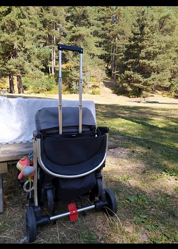 Kraft Gri Bebek Arabası - Görsel 6