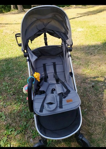 Kraft Gri Bebek Arabası - Görsel 9