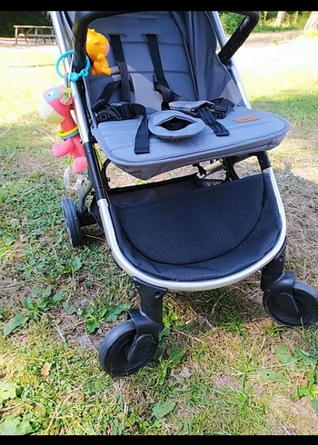 Kraft Gri Bebek Arabası - Görsel 10