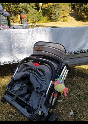 Kraft Gri Bebek Arabası - Görsel 12