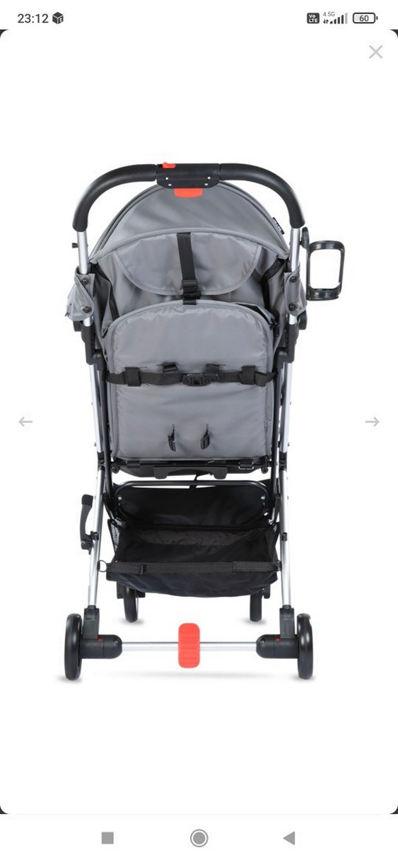 Kraft Gri Bebek Arabası - Görsel 3