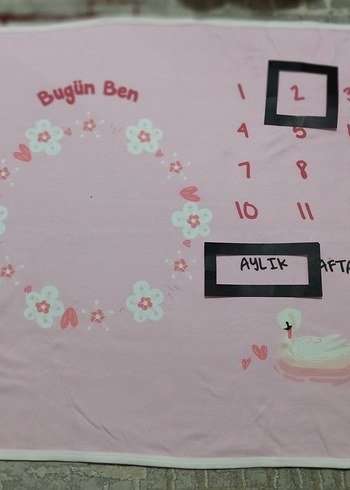 kız bebek anı battaniyesi - Görsel 2