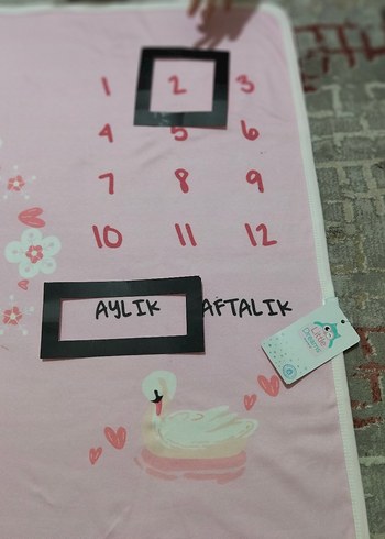kız bebek anı battaniyesi - Görsel 4