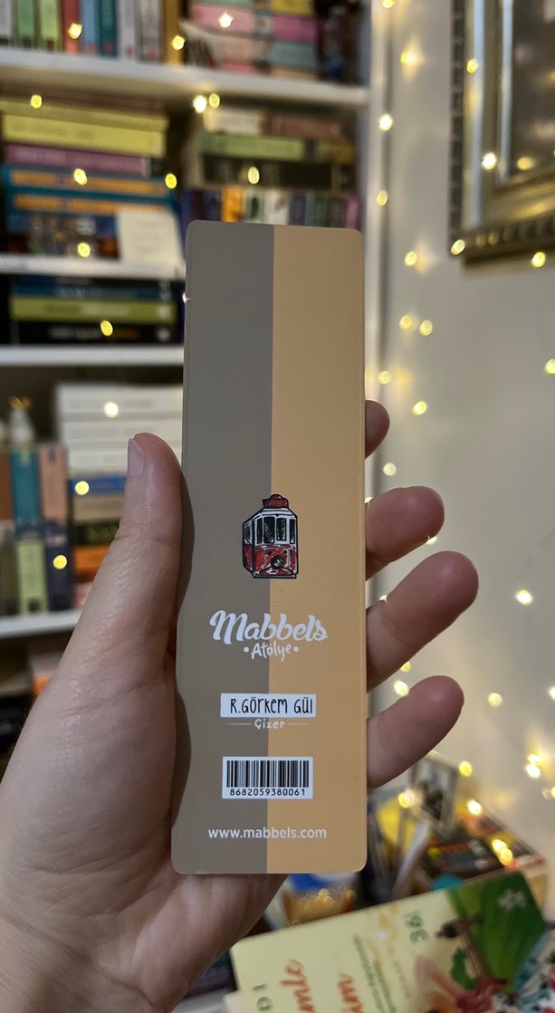 Retro Stil Erkek Çizim Kitap Ayracı - Görsel 2