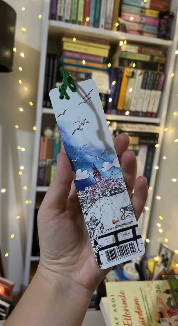 Renkli İstanbul Temalı Kitap Ayracı - Görsel 2