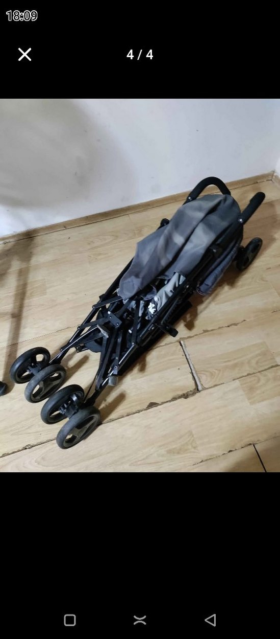 Gri Joie Bebek Arabası - Görsel 3