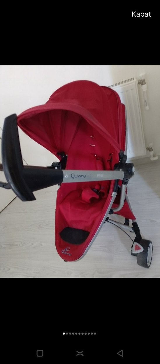 Quinny Zapp Xtra 2 Kırmızı Bebek Arabası - Görsel 3