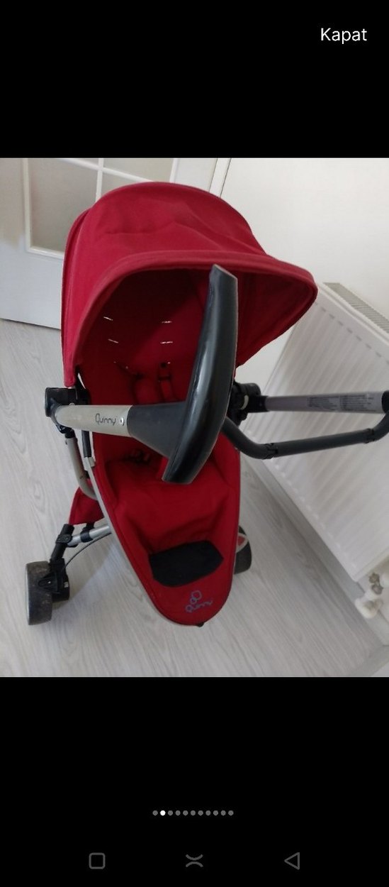 Quinny Zapp Xtra 2 Kırmızı Bebek Arabası - Görsel 4