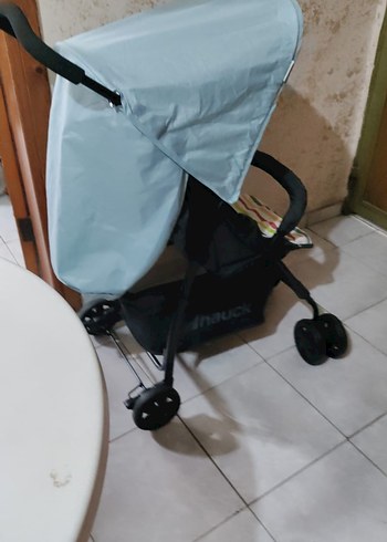 baston Pastel Mavi Bebek Arabası - Görsel 2