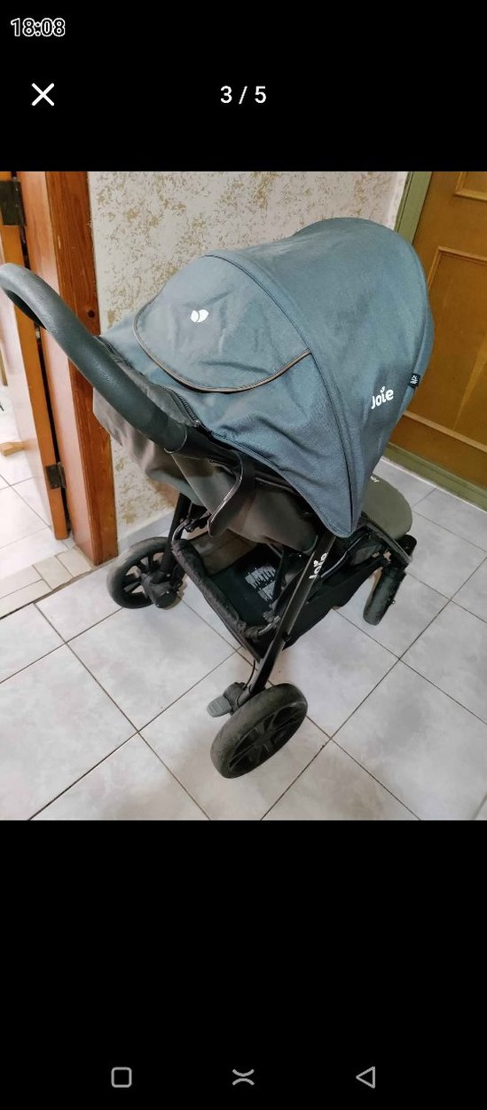 Gri Joie Bebek Arabası - Görsel 2