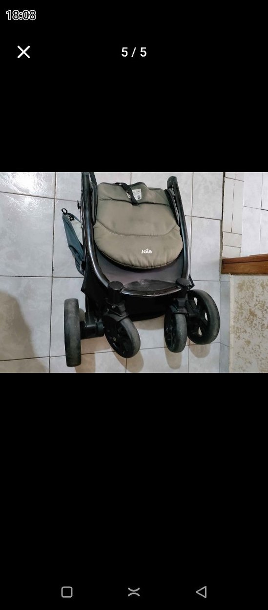 Gri Joie Bebek Arabası - Görsel 4