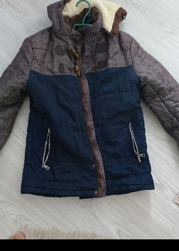 Kahverengi Erkek Günlük Fermuarlı Ceket - Görsel 7