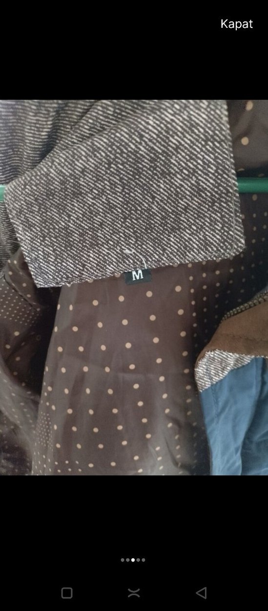 Kahverengi Erkek Günlük Fermuarlı Ceket - Görsel 3