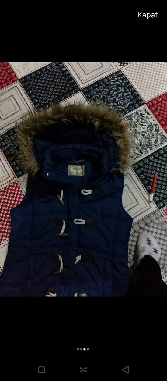 Mavi Vintage Erkek Rozeti 1985 Yazılı - Görsel 3